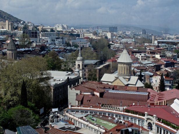 Tbilisi 2014 från linbanan